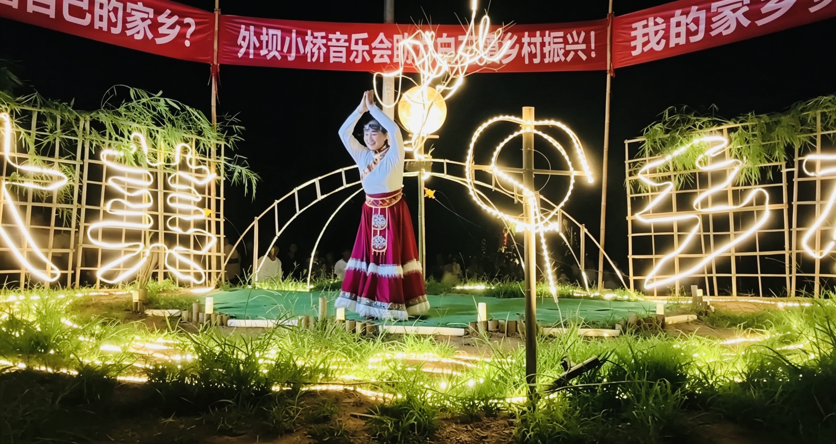 外坝小桥音乐会2.0圆满落幕｜以乐为魂，以艺赋能乡村振兴