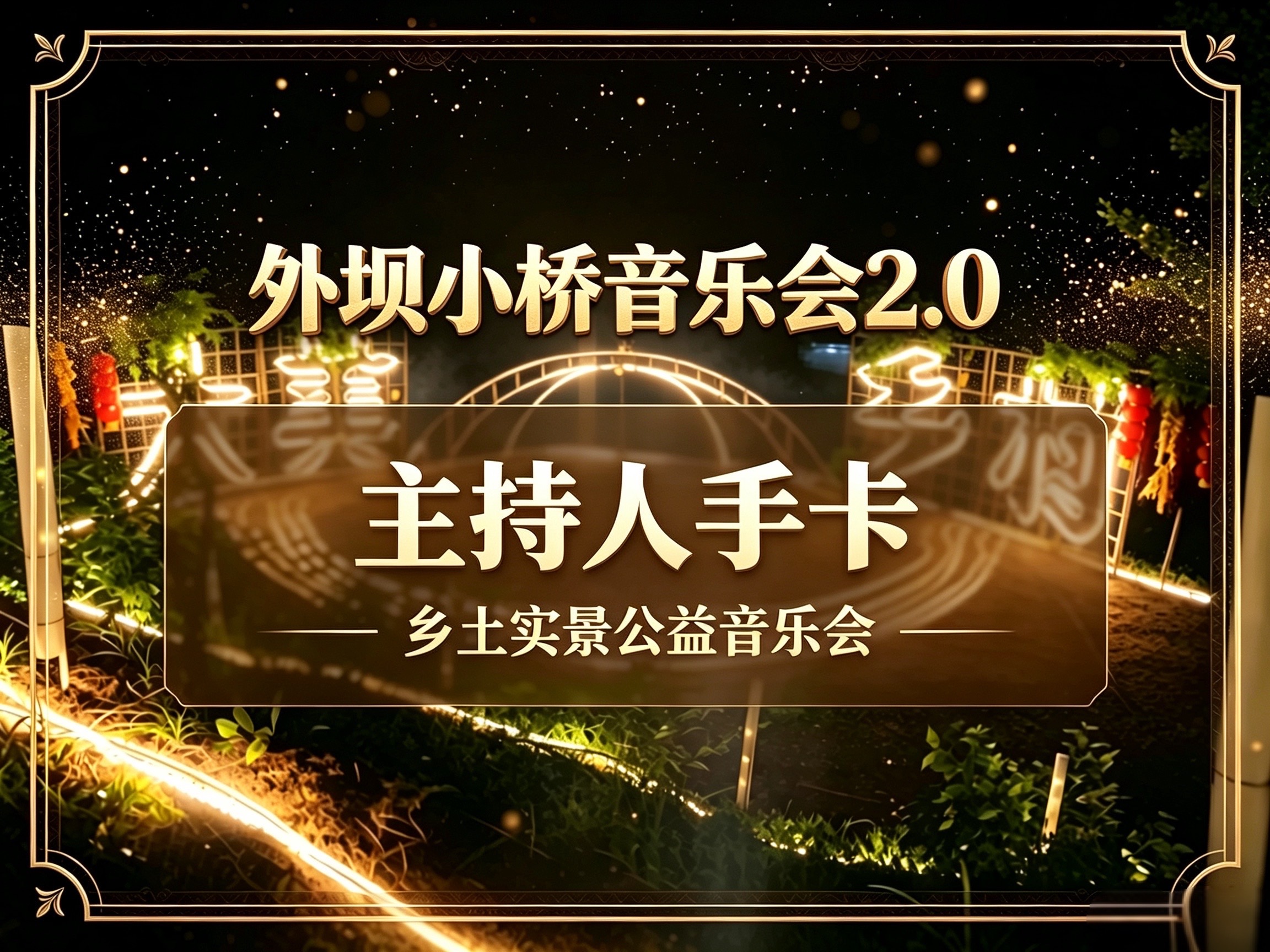 外坝小桥音乐会2.0圆满落幕｜以乐为魂，以艺赋能乡村振兴